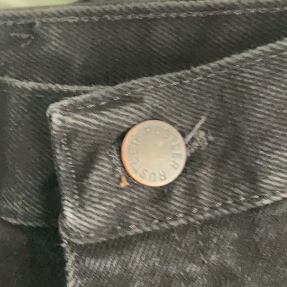 Rustler Black vintage Relaxed Denim Jeans western vintage - Picture 8 of 11